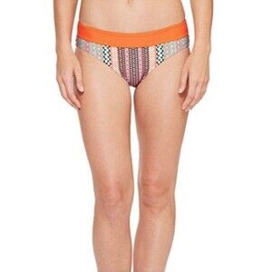 Prana Ramba  Bikini Bottom Women's size S Sunlit Coral Carnival